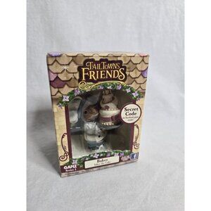 Ganz Tail Towns Friends BAKER Collectible Figurine- Sealed Code- Box Wear